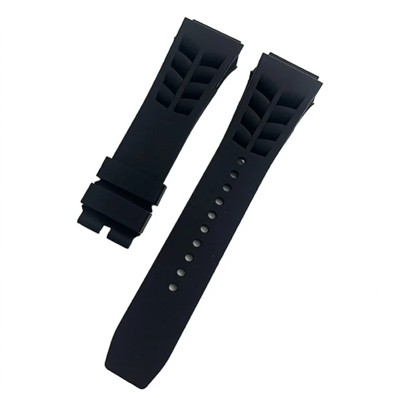 Original Watch Band Quality Soft Colorful 25mm*20mm Rubber Watchband For Richard Mille Watch Strap Bracelet Raw Ear Type