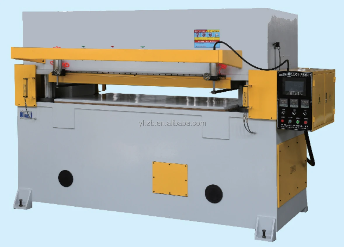 Semi Automatic Die Cutting Press Machine For Textile Clothes Shoes Fabric Foam