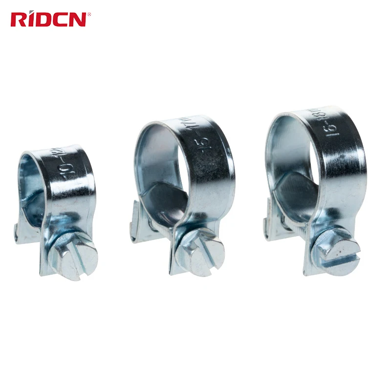 Zinc Coated Steel Mini Hose Clamp