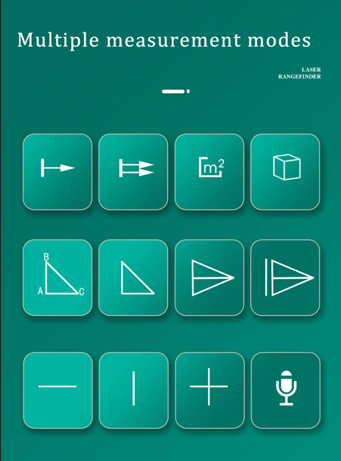 Measure tool green indoor green lazer meter laser distance meter high precision rangefinder mini laser level