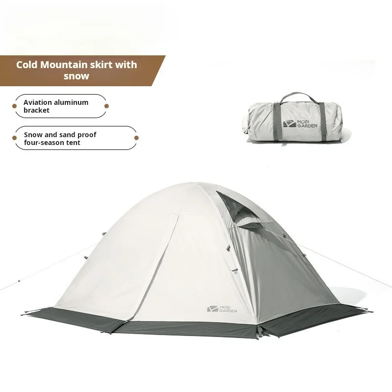 Outdoor portable four season tent