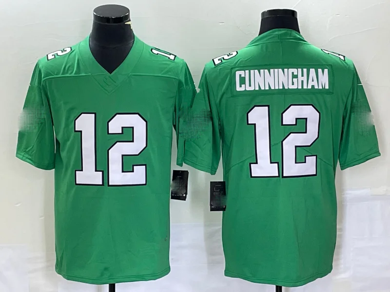 Good Quality Kelly Green Alternate American Football Player #1 Jalen Hurts #6 Devonta Smith #62 Jason Kelce #11 A. J. Uniform