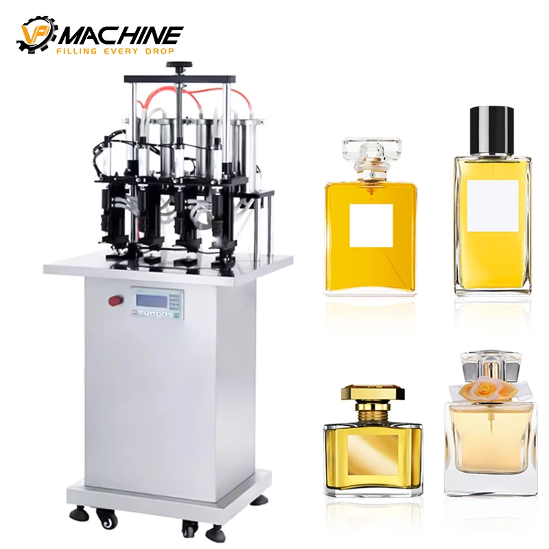 Factory direct sale high precise perfume filling semi automatic vacuum perfume filling machine