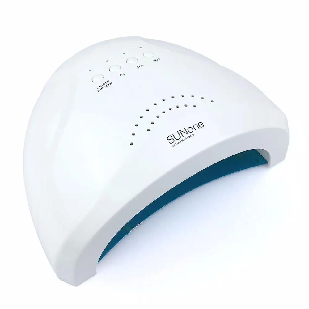 Fast Delivery Adapter Uv SUN ONE Led Nail Lamp Dryer 24v 48w 54w 72wLarge Space New Professional 30 Beads Cordless