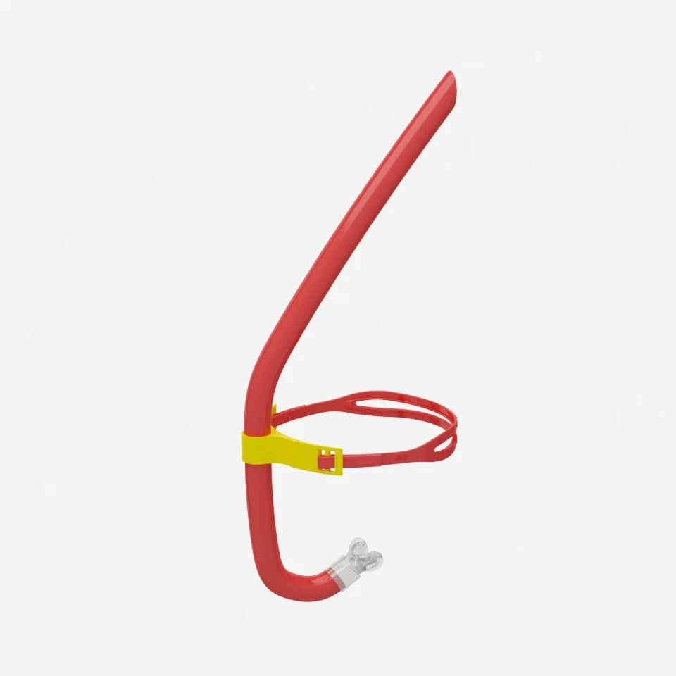 ZLF Professional patent swimming training snorkel multi-color customized logo printing PVC silicone swimming tube S002