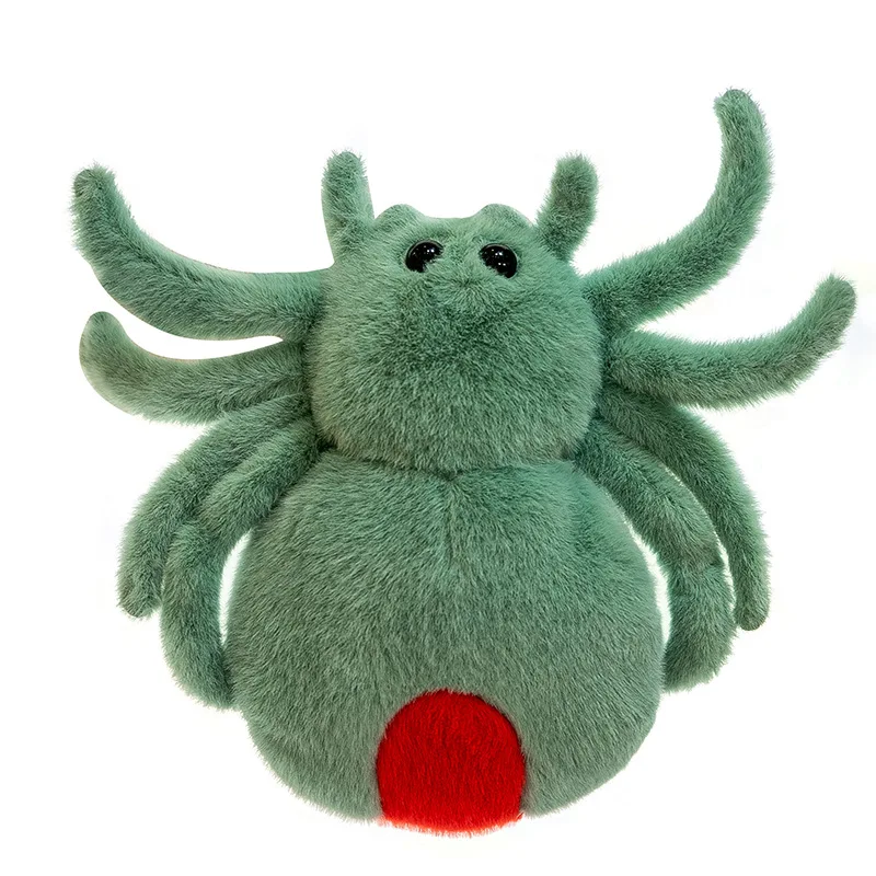 Cute Spider Doll Children Toy Trick Prop Doll Halloween Plush Toy