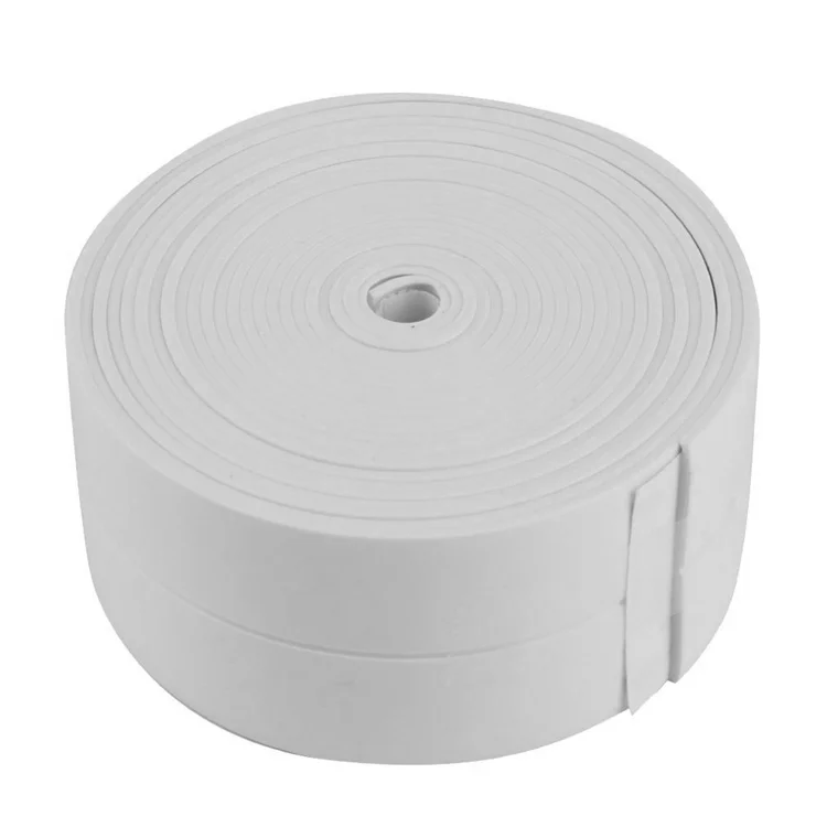 Sealing Strip Bathroom Shower Sink Bath Caulk Tape White PE Self Adhesive Waterproof Wall Tape For Bathroom Kitchen