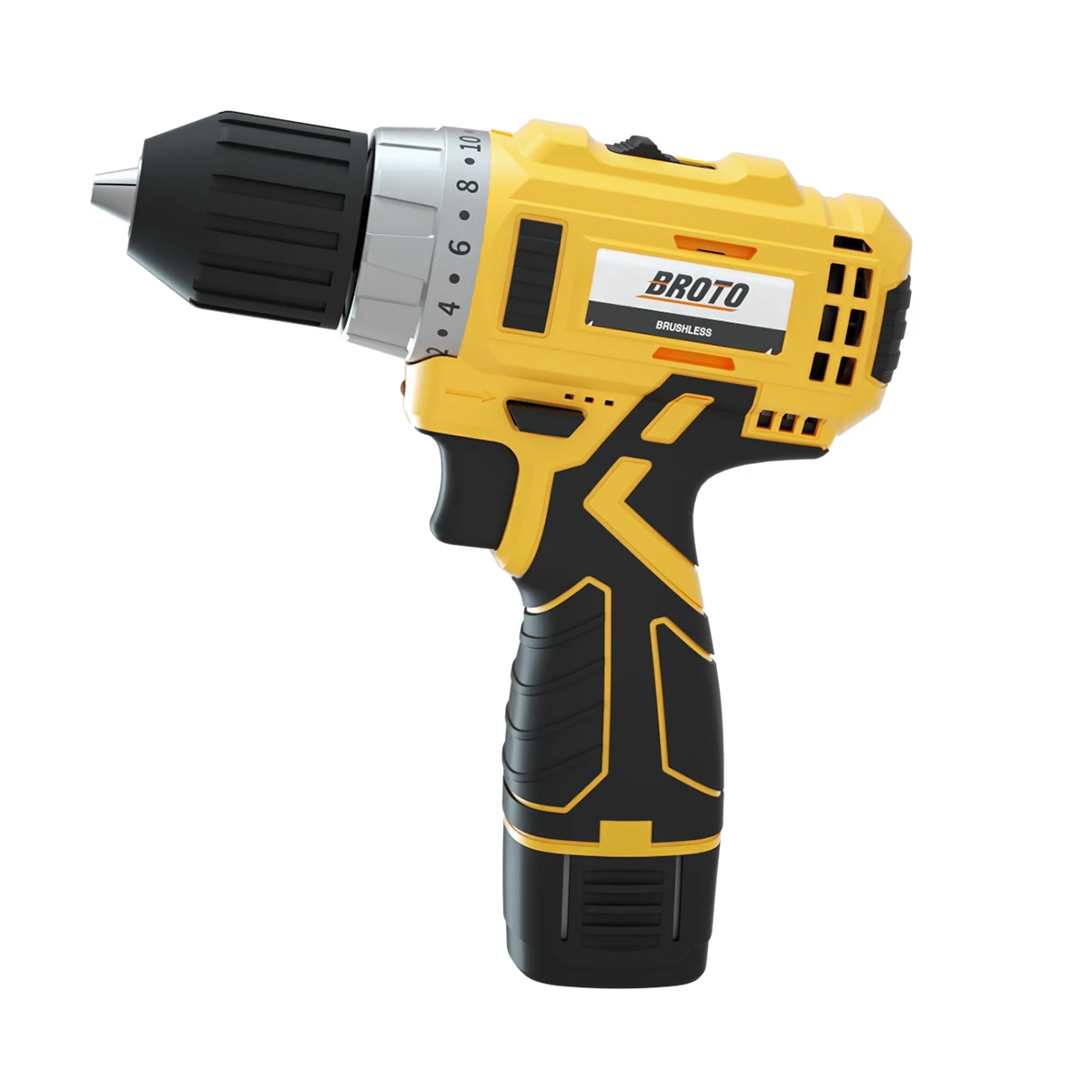 Impact Brushless Drill Machine Set Hand Tools Bor Cordless Rechargeable Battery Electric Power Drills