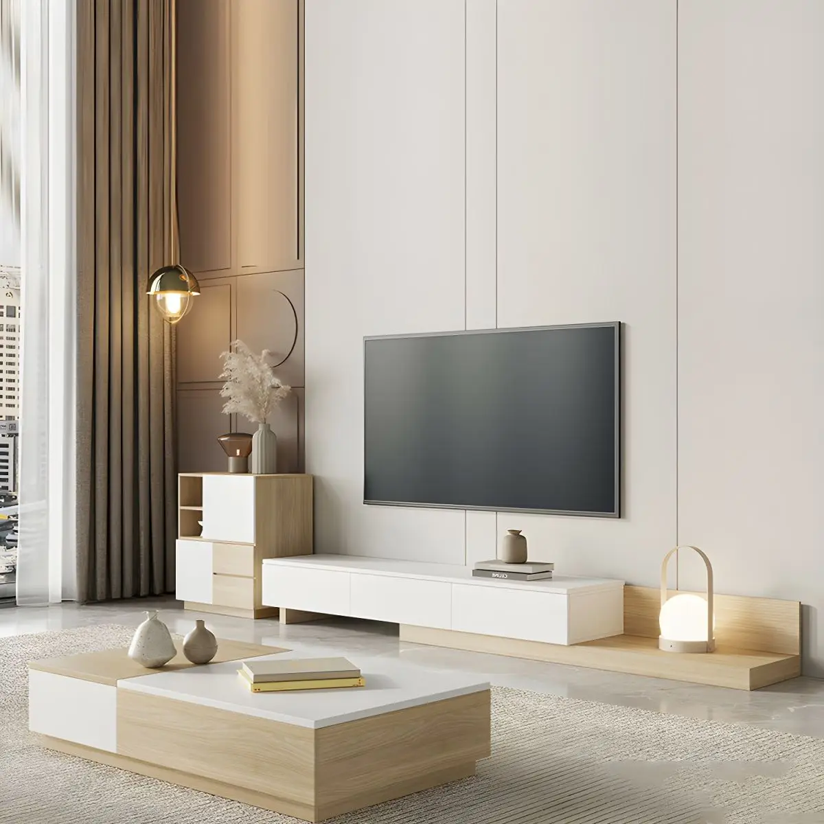 Оптовая продажа роскошный ТВ-шкаф для гостиной деревянная подставки телевизора домашняя офисная мебель гостиная