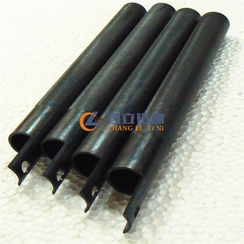 ru-ir titanium tube anode for chlorine generator