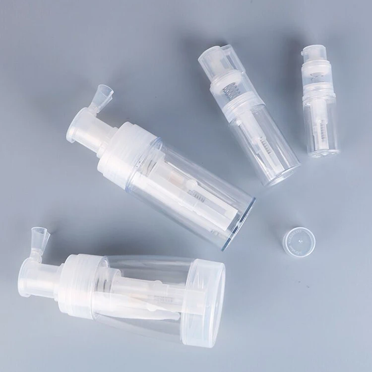 Wholesale 10 20 40 50 60 80 100 ML Clear Airless Spray Pump Bottle