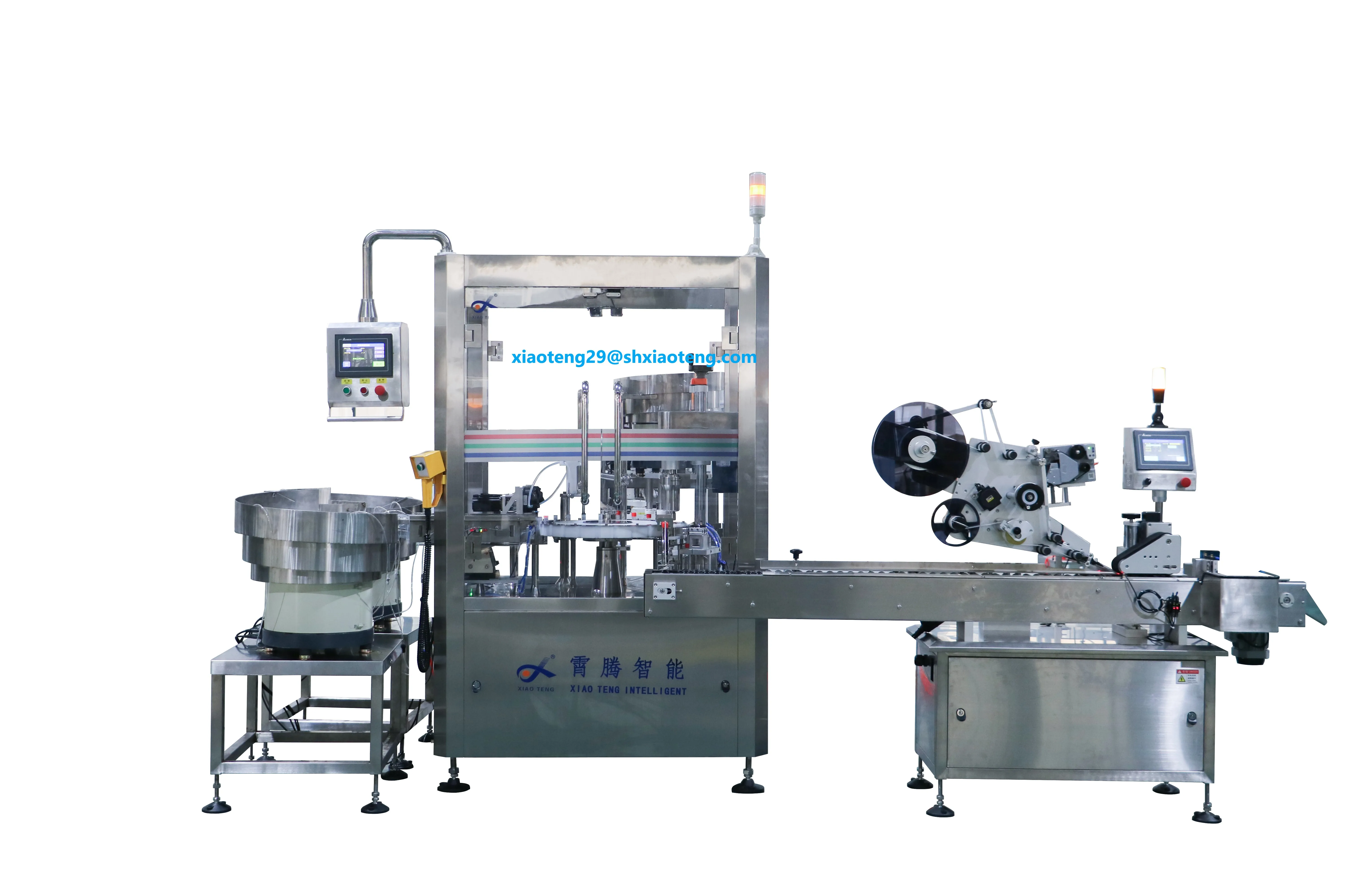 XIAOTENG Biochemistry Reagent Filling Capping And Labeling Machine
