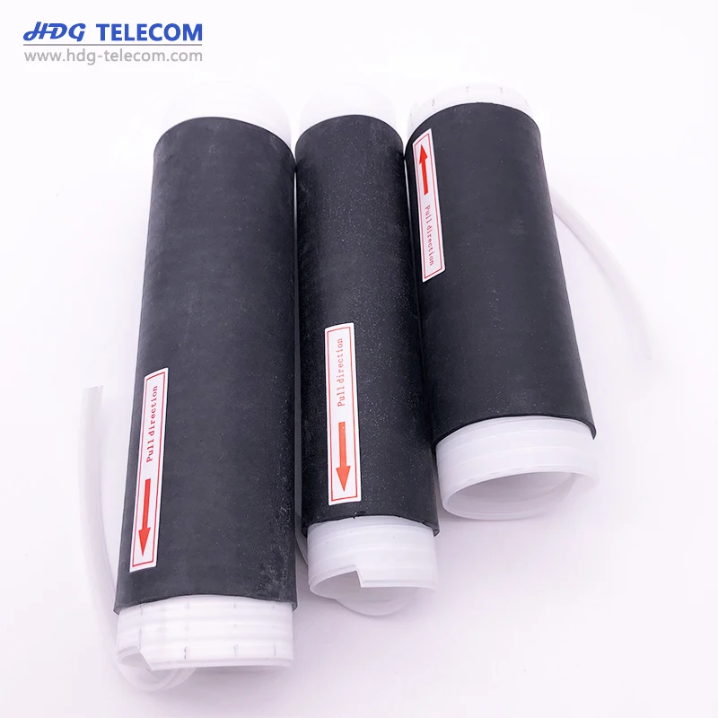 EPDM and silicone rubber cold shrink sleeve