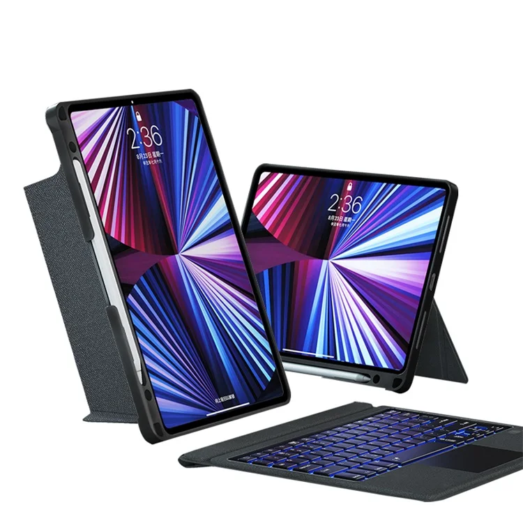 Bluetooth-клавиатура для ipad pro 11, 12,9 дюйма, с английской и арабской раскладкой, ударопрочная Беспроводная портативная клавиатура для iPad Air 5 2022