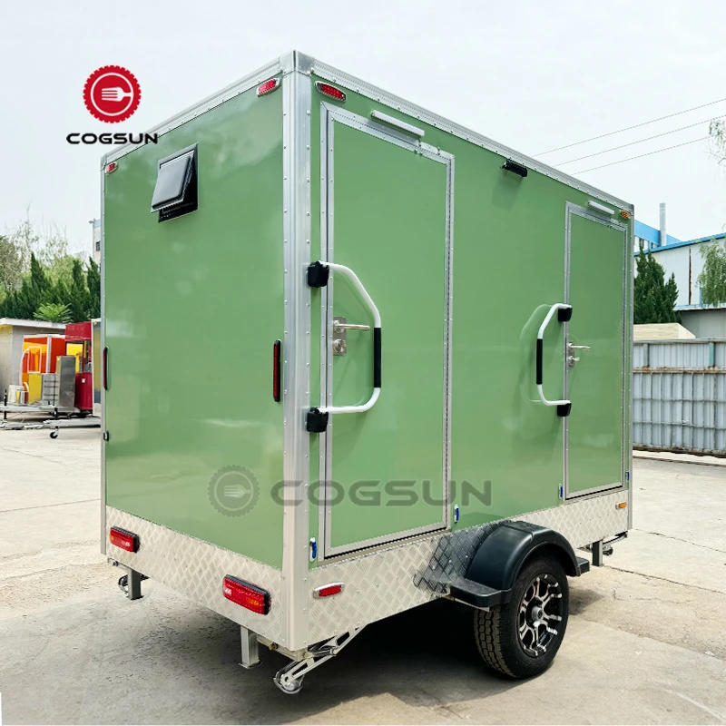 High-Performance Restroom Trailer with Smart Ventilation and Enhanced Privacy Features Toilet Trailer Manufacturer