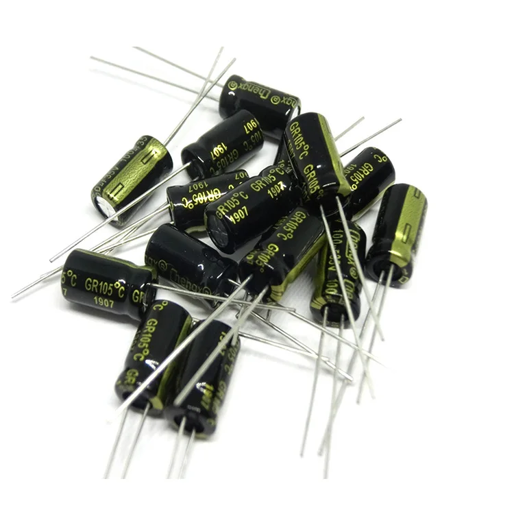  DIP Алюминиевый электролитический конденсатор 16V 25V 35V 100V 470 мкФ 100 1000 2200 электронные