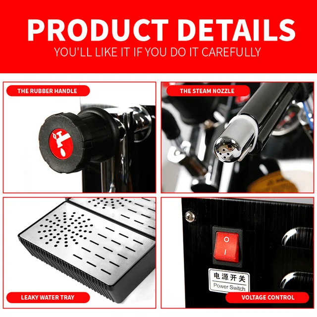 Electric Double Heating Hot Boiler Power Steam Boiler Bubble Tea Equipment Bar Milk Tea Shop use