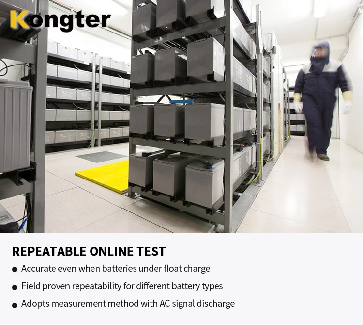 
Kongter handheld digital battery analyzer for testing internal resistance battery impetance and battery conductance 