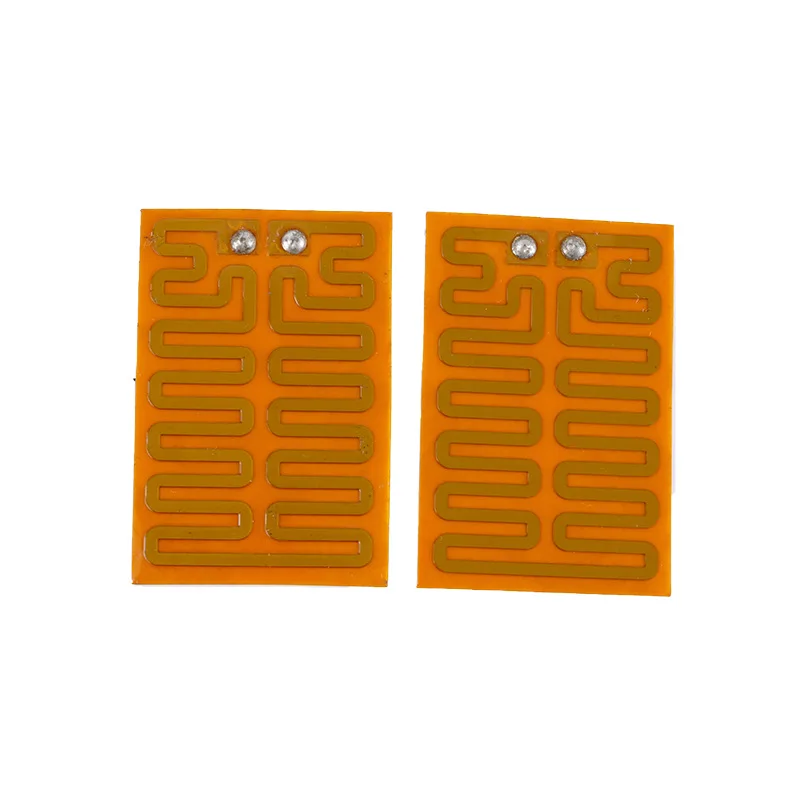 customized 5v 12v 24v 36v 48v industrial electric adhesive pi heating film flexible kapton polyimide heater