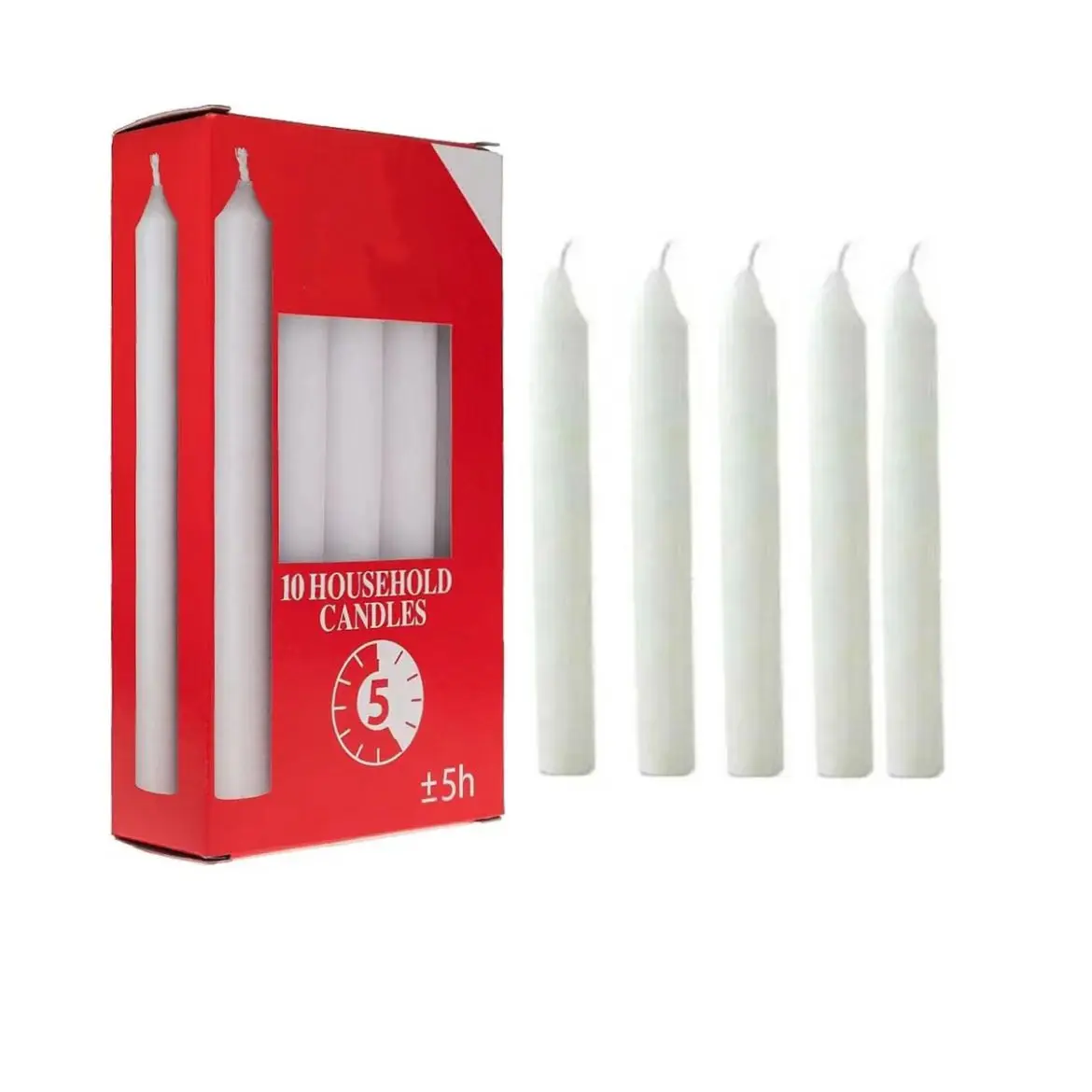 candle factory wholesale cheap wax white bright stick candle with 70% paraffin and 30% palm wax