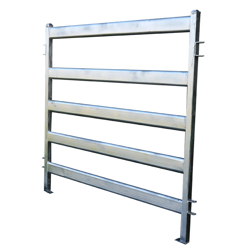 galvanized portable heavy duty  livestock horse goat sheep cattle yard corral  travel fence panels for sale