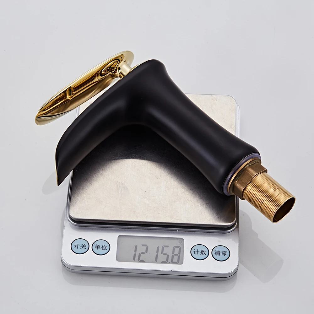 YUNDOOM Torneira Deck Mounted Banheiro Torneira Cozinha Glowing Boiling Water Tap Musluk Grifo Griferia Wasserfall Basin Faucet