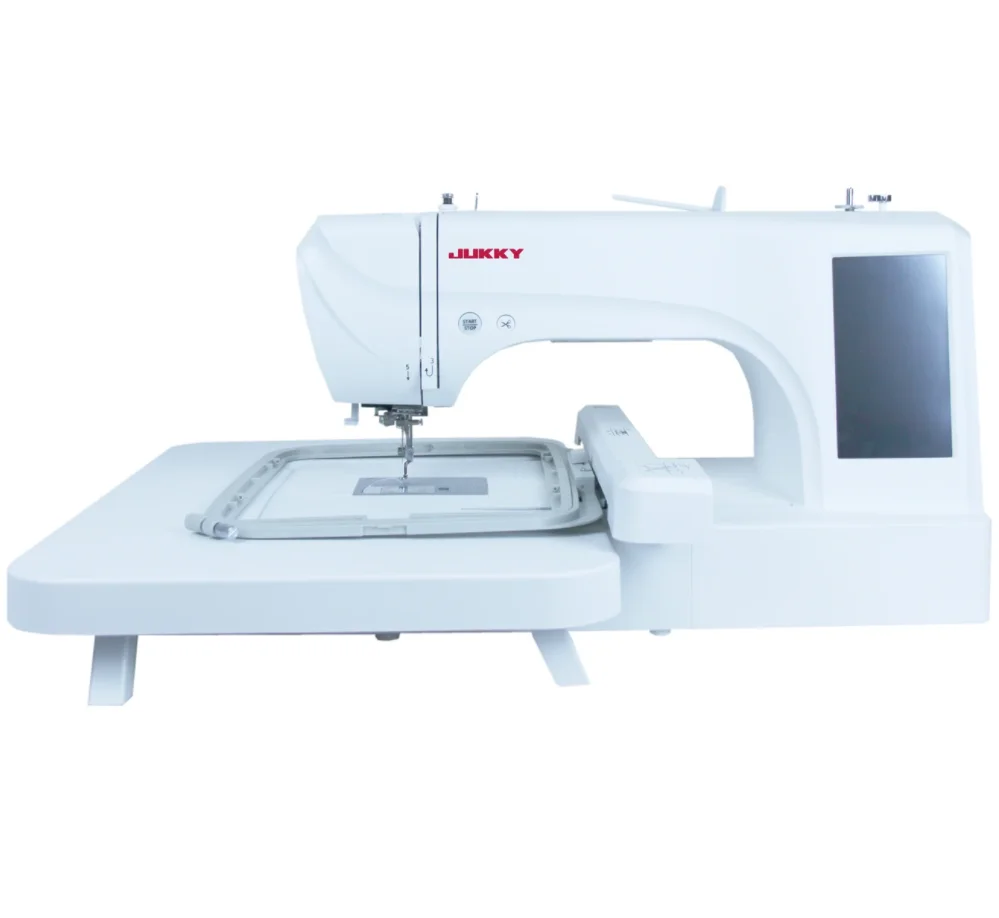 ES6 Home Computerized Embroidery Machine 7 LCD Touch Screen Support USB Commercial Domestic Price Custom Pattern