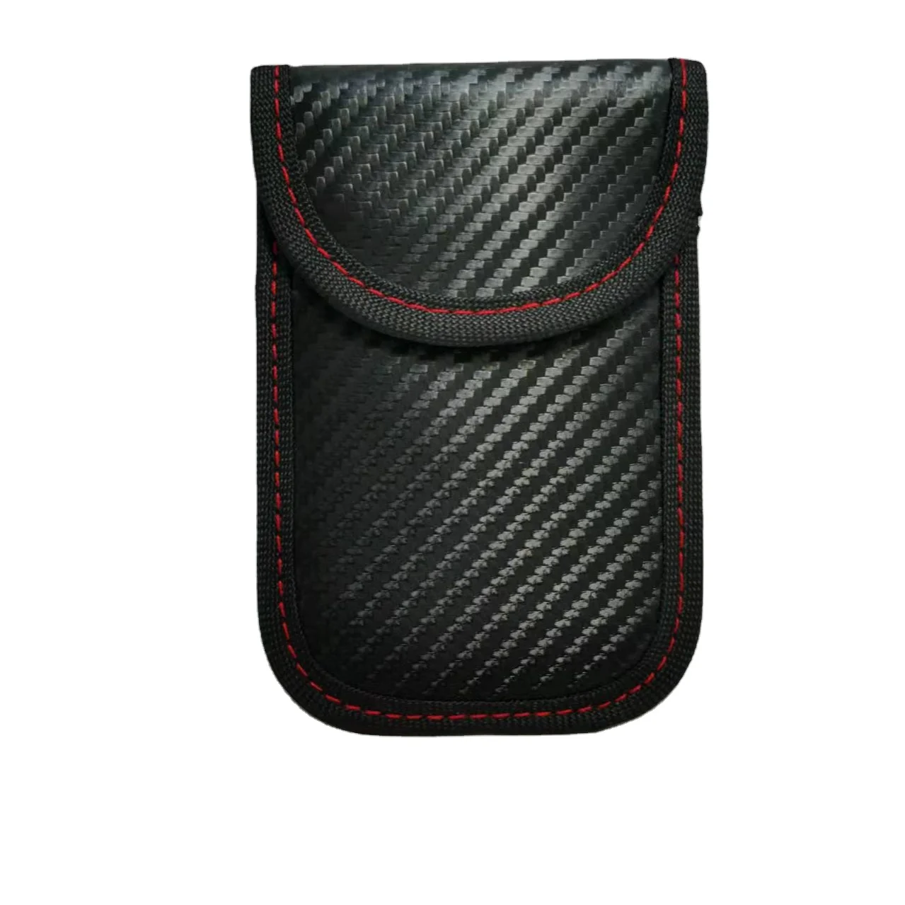 Waterproof Carbon Fiber RFID Blocking Key Fob Signal Blocking Faraday Cage Protector Nano Car Keyfob Bag Pouch