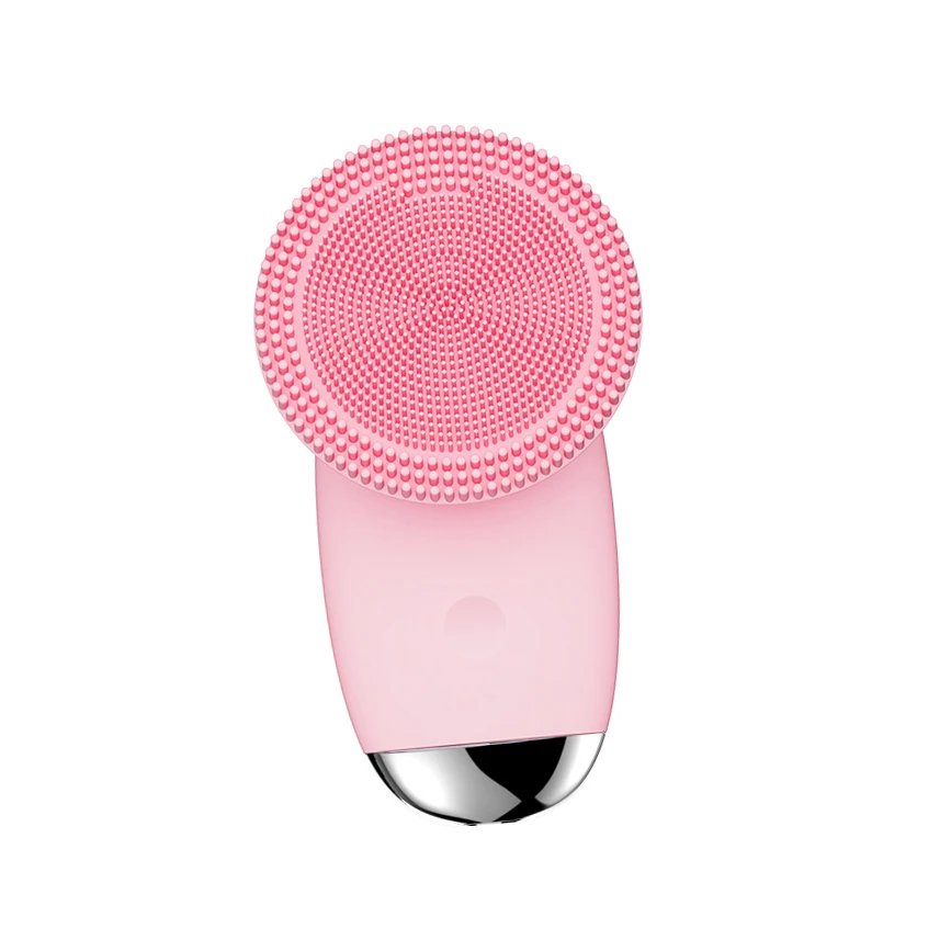 Electric Silicone Facial Brush Cleansing Skin Massager Face Brush Vibration Sonic Cleanser Deep Pore facial brush machine
