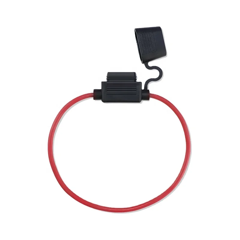 14 AWG Gauge Copper Wire Waterproof Automotive Inline Fuse Holder