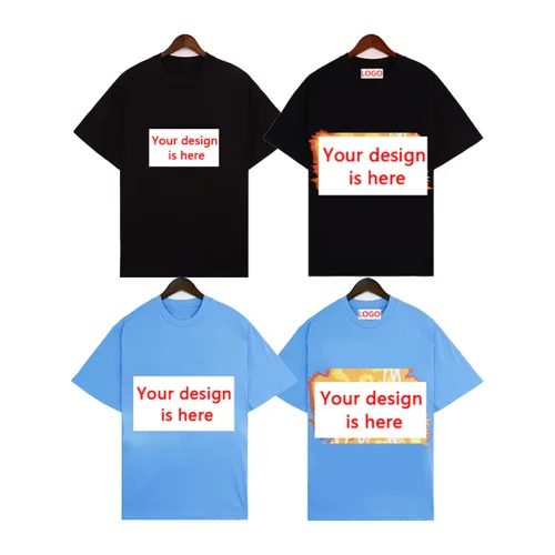 Wholesale Street Fire 2024 Custom Heavyweight Cotton Wreath Tee Designer Clothes T-Shirt