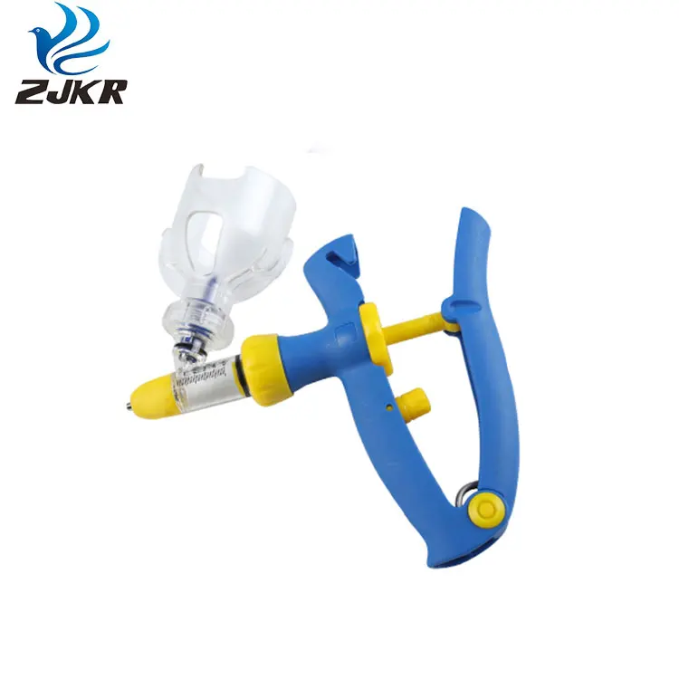 KD108 CETTIA hot sale veterinary plastic steel automatic continuous syringe gun for poultry vaccine injection