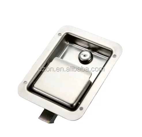 Stainless steel Toolbox Paddle Lock/Metal Panel box lock/Electrical  box panel handle lock car lock