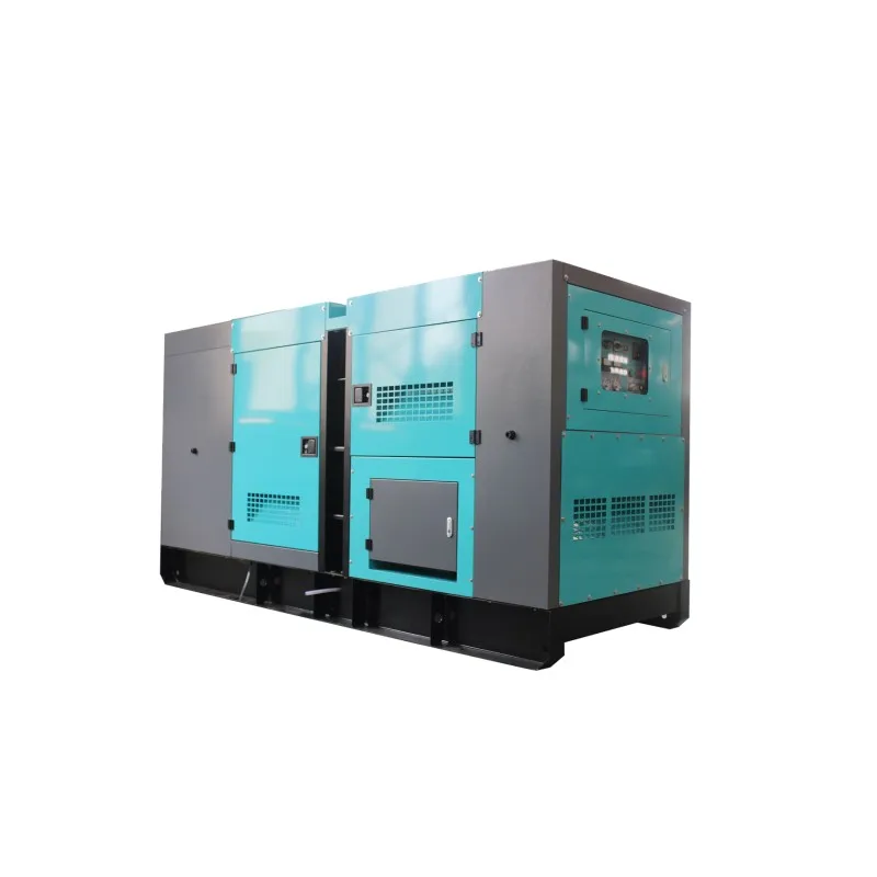 Water Cooled  Silent Diesel Generators 300kva 3Phase portable weatherproof  genset  with Doosan engine P126TI-II generador
