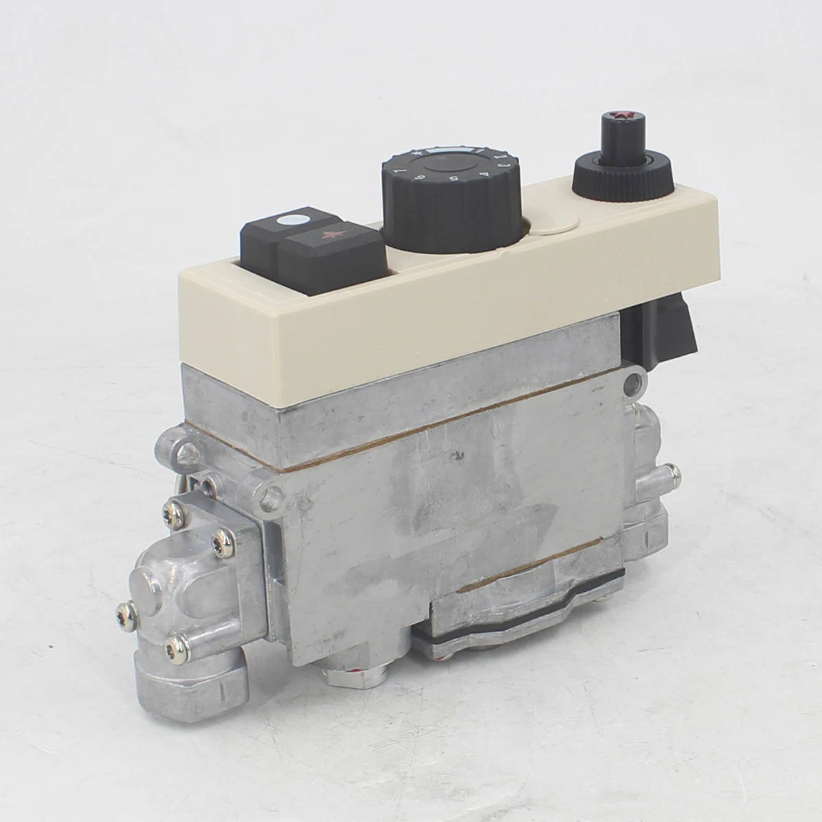 Gas water heater temperature control valve