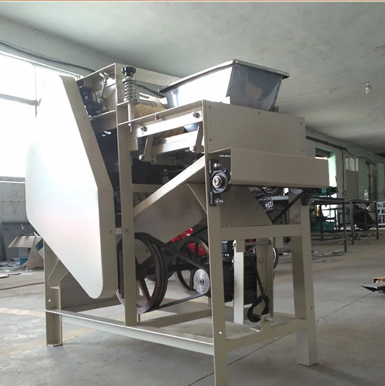 Good Quality crusher high efficiency pine nut thresher machine