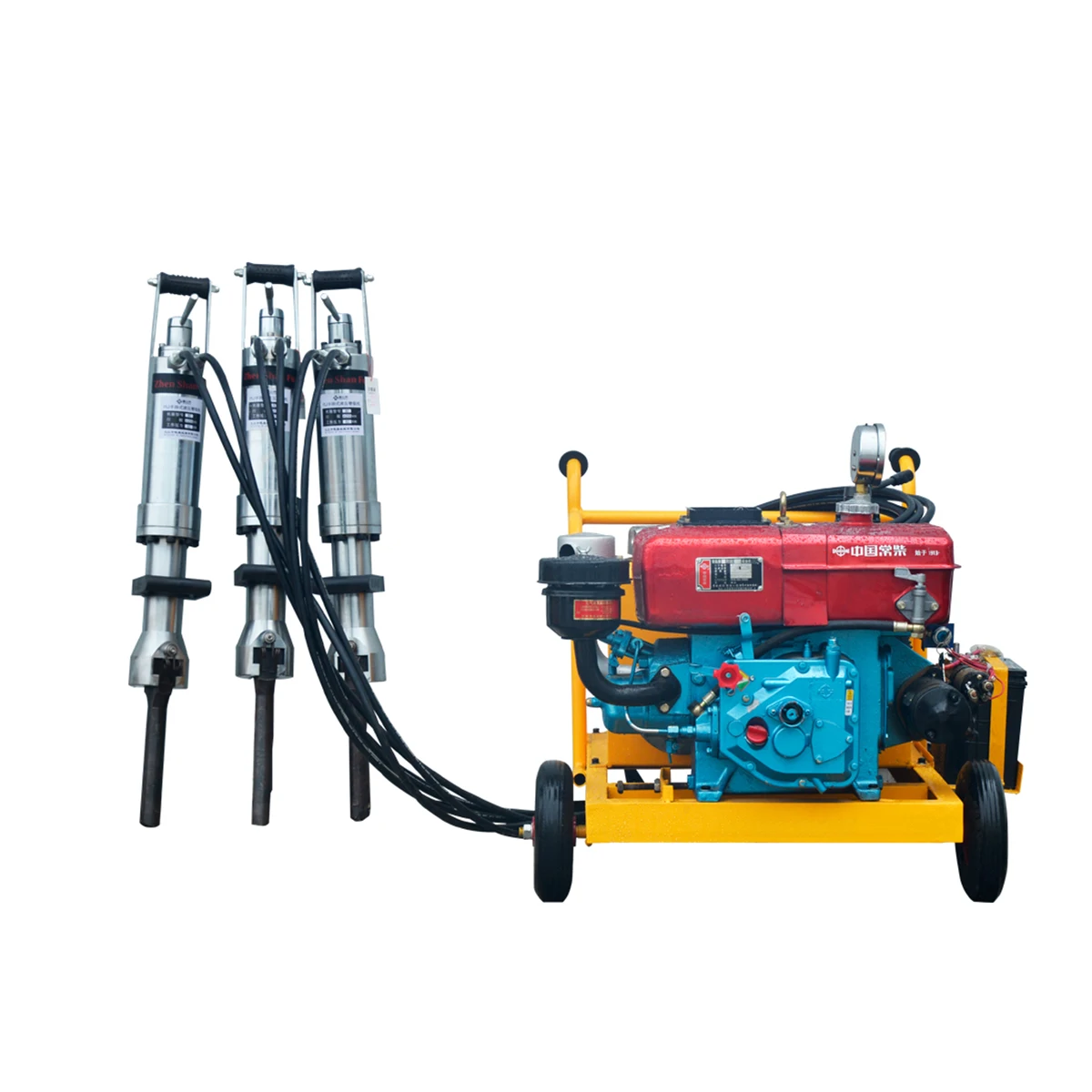 China Manufacturer Multi Engine Portable Hand-Held Operate Hydraulic Rock Splitter Wedge For Sale