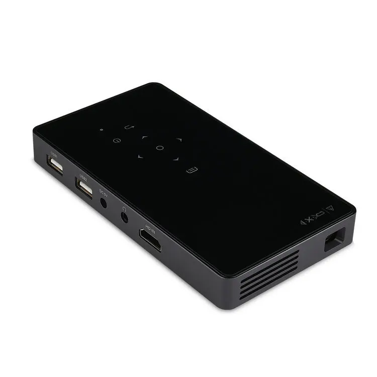 Beautiful Design Cheap Android 7.1 1GB 8GB 50 ANSI Lumens HD In P8 DLP Mini Projector Full HD 1080p with Touch Control