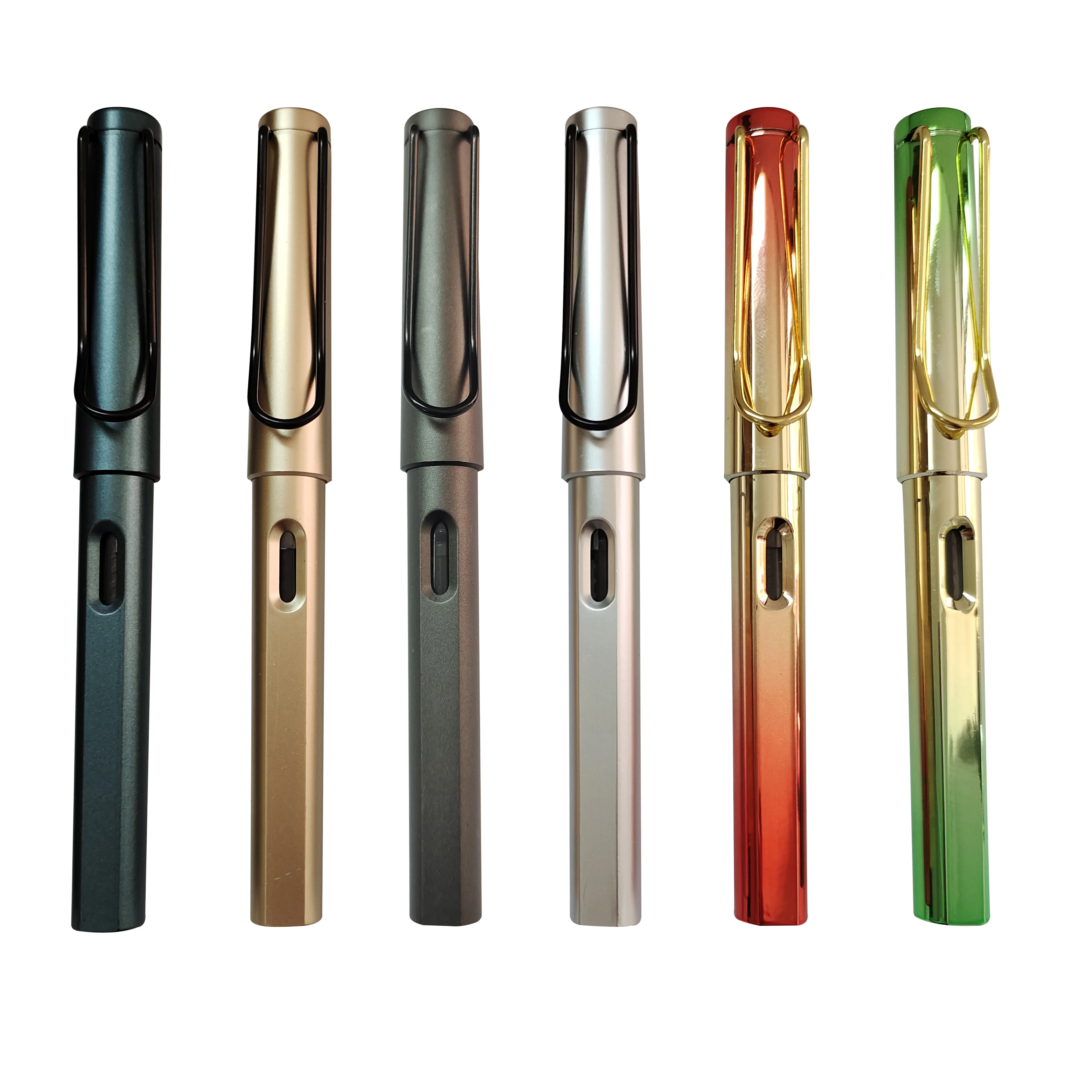 2021 New Arrival Plastic Fountain Pen for Students High Quality Colorful Plastic Pens