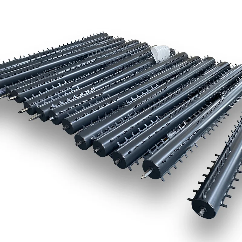 Large diameter heavy duty steel roller for non-woven machinery textile rollers