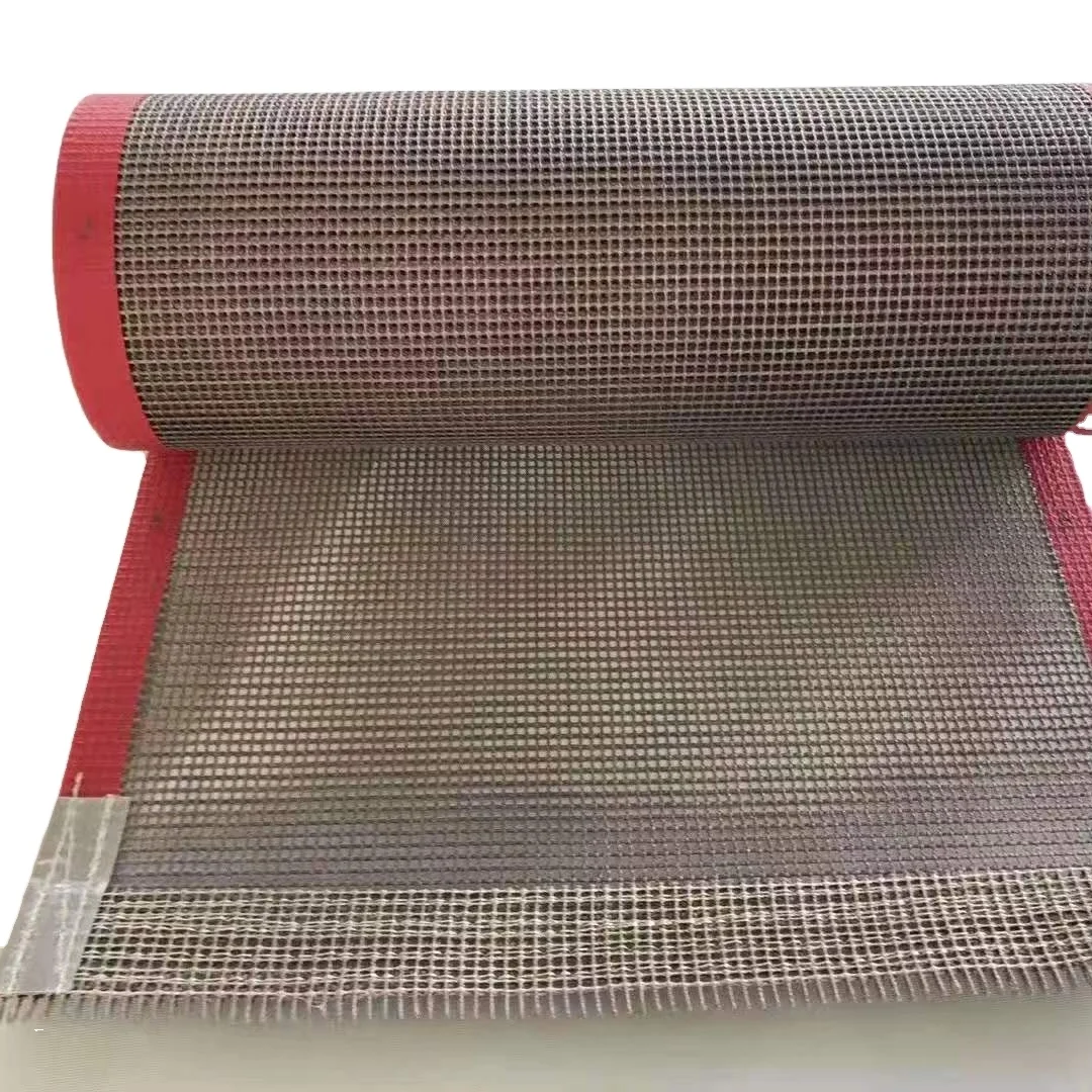 Ptfe Mesh PTFE Fiberglass Open Mesh Conveyor Belt