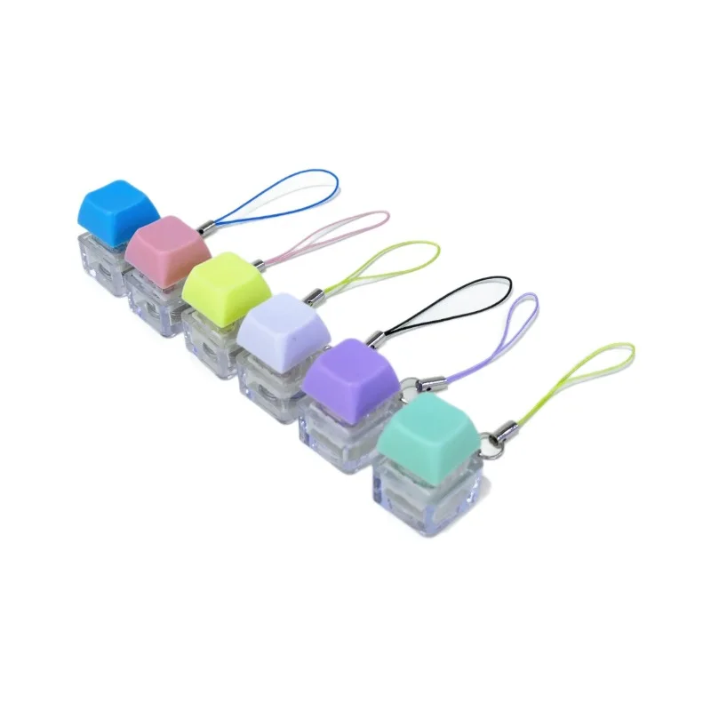 Decompression New Arrival Wholesale Custom Logo Various Colors Metal Button Keychain For Adults