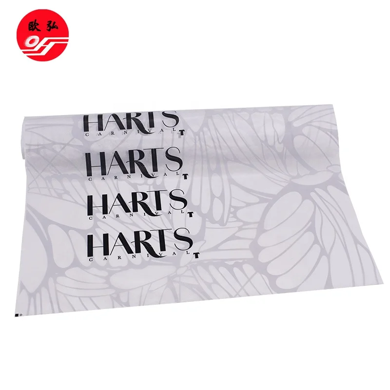 
Quality Wholesale Customized White Base Logo Wrapping Tissue Paper for Gift 