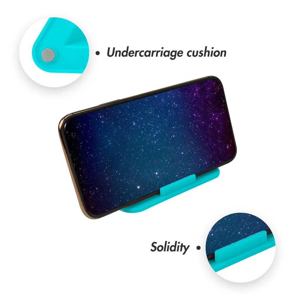 Multi-functional Mobile Phone Stand Silicone Pyramid Desktop multi-angle Smartphone Stand Desk Tablet Holder