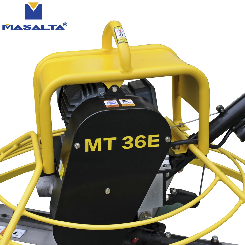 Masalta Electrical Power Trowel MT36E with Electric Motor 1.5kw 220v/380v Engine Provided 1 Year,1 Year Boxing Packing Petrol CE