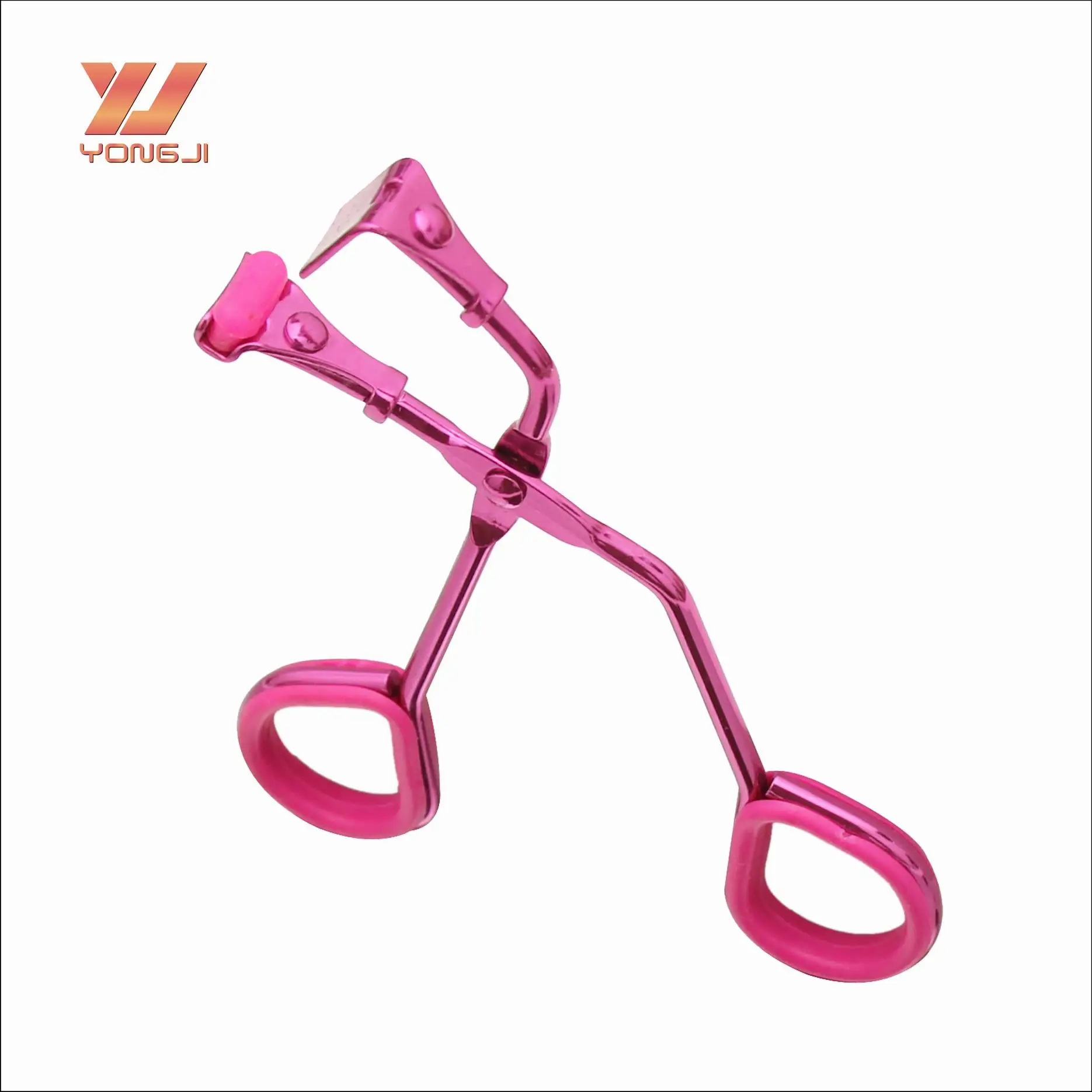 Hot sale eyelash curler bling beauty tool pink eyelash curler with wholesale price