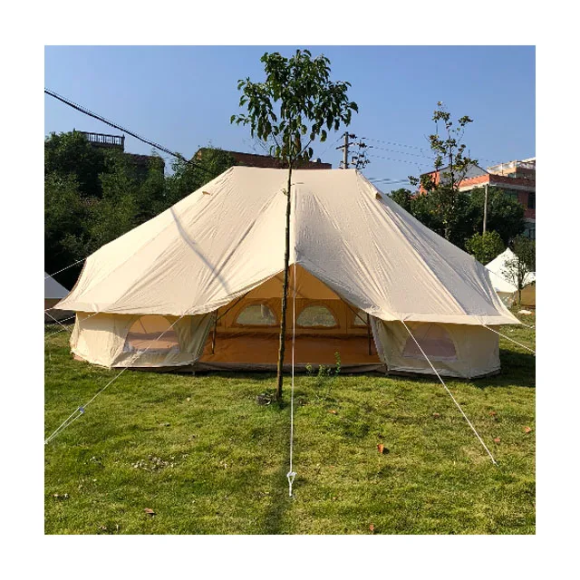 Professionally designed geometric luxury hotel waterproof safari luxury outdoor camping multi-person tent