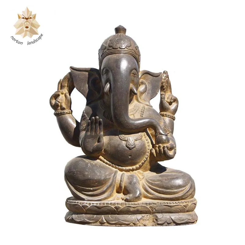 Hot sale marble Ganesha statue NTMS-381Y