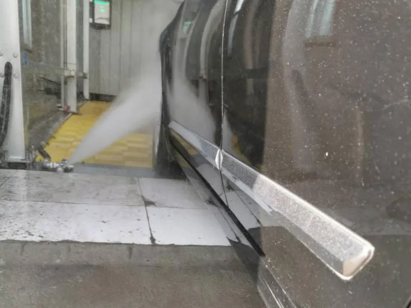 Single Arm Touchless Car Wash Machine