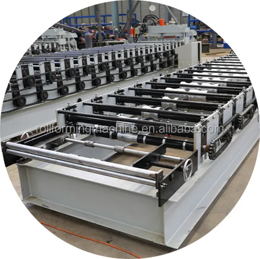 Aluminum Metra Step Tile Metcoppo Corrugated Roof Sheet Roll Forming Machine For Nigeria